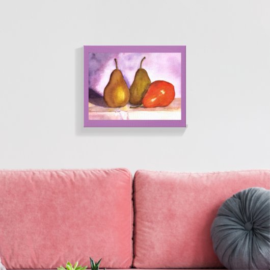 schoenspeer canvas afdruk (Insitu (Woonkamer))