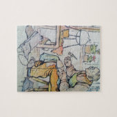 Schoensschoenen, antiek waterverf legpuzzel (Horizontaal)