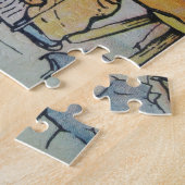 Schoensschoenen, antiek waterverf legpuzzel (Zijkant)