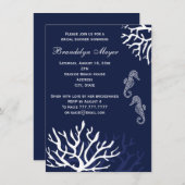 Schoenuitvindingen van het zeegorrif-zeepaardbrida kaart (Voorkant / Achterkant)