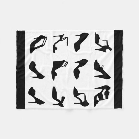 Schoenverzamelaar Fleece Deken (Voorkant (Horizontaal))