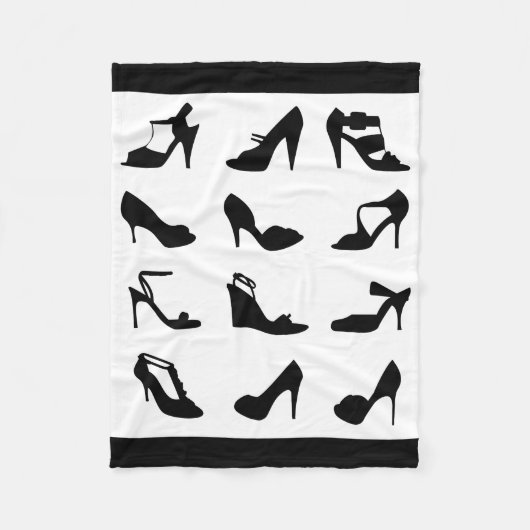 Schoenverzamelaar Fleece Deken (Voorkant)