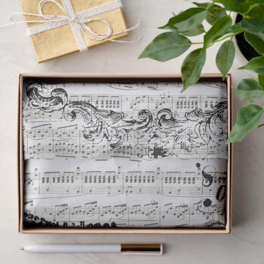 Schoepblad Parijs Collage Tissuepapier (Geschenk)