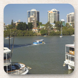 Schoepraderboten, Brisbane rivier, Brisbane, Onderzetter