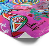 Schoes of Taino, PR, Caraïben 121922 Poster (Hoek)