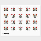 Schofield Family Crest Ronde Sticker (Vel)