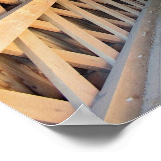 Schofield Ford Covered Bridge Poster (Hoek)