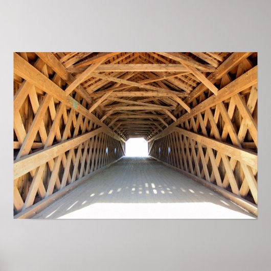 Schofield Ford Covered Bridge Poster (Voorkant)
