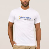 Schoft voor metro van Seoul korea T-shirt (Voorkant)