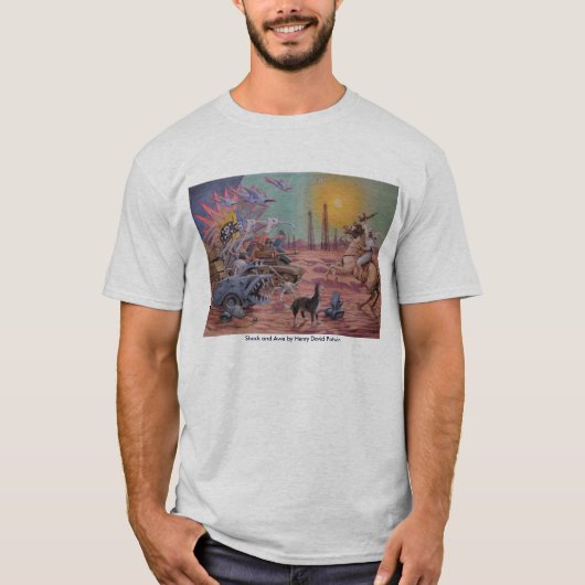 Schok en ooien t-shirt (Voorkant)