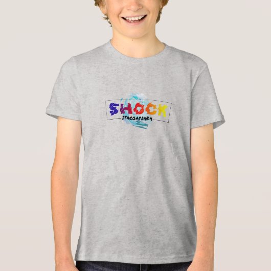 Schok Tri-Blend Shirt (Voorkant)