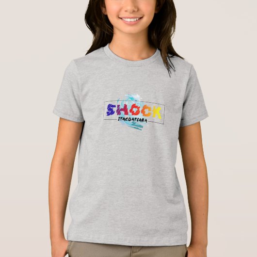 Schok Tri-Blend Shirt (Voorkant)