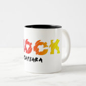 Schok Tweekleurige Koffiemok (Voorkant rechts)