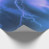 Schokbestendige blikseminslag cadeaupapier (Hoek)