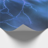 Schokbestendige blikseminslag cadeaupapier (Hoek)