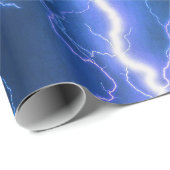 Schokbestendige blikseminslag cadeaupapier (Rol Hoek)