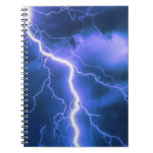 Schokbestendige blikseminslag notitieboek (Voorkant)