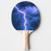 Schokbestendige blikseminslag tafeltennisbatje (Voorkant)