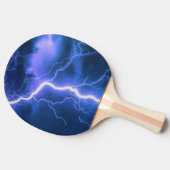 Schokbestendige blikseminslag tafeltennisbatje (Zijkant)