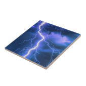 Schokbestendige blikseminslag tegeltje (Zijkant)