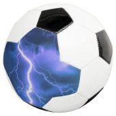 Schokbestendige blikseminslag voetbal (Drie kwart)