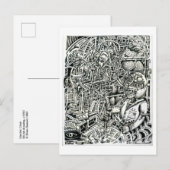 Schokdemper voor het systeem (elektrische stoel) briefkaart (Voorkant / Achterkant)