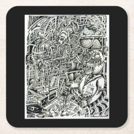 Schokdemper voor het systeem (elektrische stoel) kartonnen onderzetters