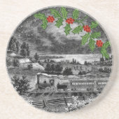  schokdemper zandsteen onderzetter (Voorkant)