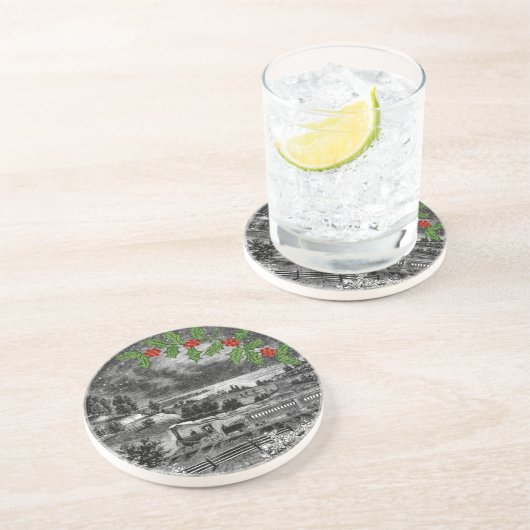  schokdemper zandsteen onderzetter (Zijkant)