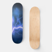 Schokende bliksem met laag Sneakers Persoonlijk Skateboard (Voorkant)