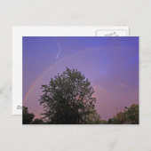 Schokende regenboog briefkaart (Voorkant / Achterkant)