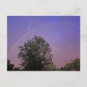 Schokende regenboog briefkaart (Voorkant)