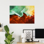 Schokgolf Poster (Thuiskantoor)