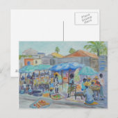 SCHOKKEN IN HAÏTI-Briefkaart Briefkaart (Voorkant / Achterkant)