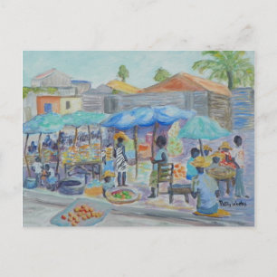 SCHOKKEN IN HAÏTI-Briefkaart Briefkaart
