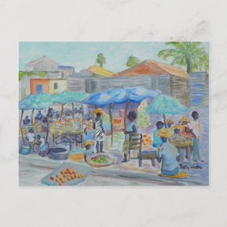 SCHOKKEN IN HAÏTI-Briefkaart Briefkaart