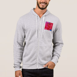 Schokkend Heet Neon Roze Abstract Hoodie
