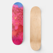 Schokkend Heet Neon Roze Skater Meisje Persoonlijk Skateboard (Voorkant)