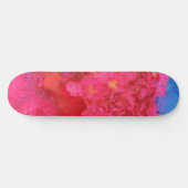Schokkend Heet Neon Roze Skater Meisje Persoonlijk Skateboard (Horizontaal)