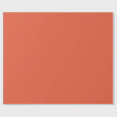 Schokkend oranje matte inpakpapier (Vlak)