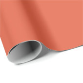 Schokkend oranje matte inpakpapier (Rol Hoek)