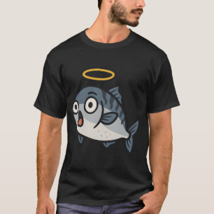 Schokkende Heilige Makreel Sticker – Grappige Ve T-shirt