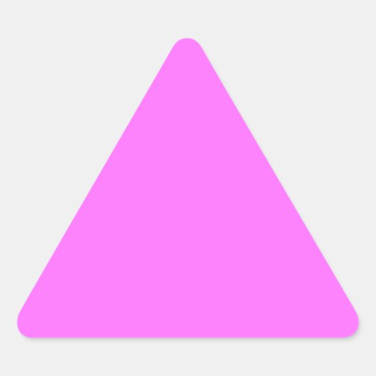 Schokkende roze Stickers; Kies Vorm Sticker (Voorkant)