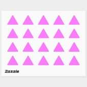 Schokkende roze Stickers; Kies Vorm Sticker (Vel)