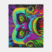 schokkerig fleece deken (Voorkant)