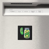 Schokkerige Pickle Pot Fun Meme Voedsel Humor Mann Magneet (Insitu (Vaatwasser))
