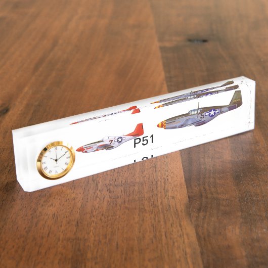 Schokplaat p51 van hoogsaltire naambordje (Zijkant)