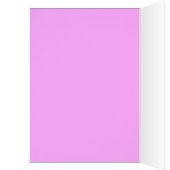 Schokroze mooie Roos Kaart (Binnen (Links))