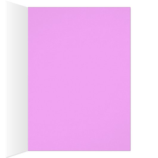 Schokroze mooie Roos Kaart (Binnen (Rechts))