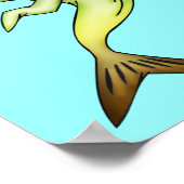 Schokte vis poster (Hoek)